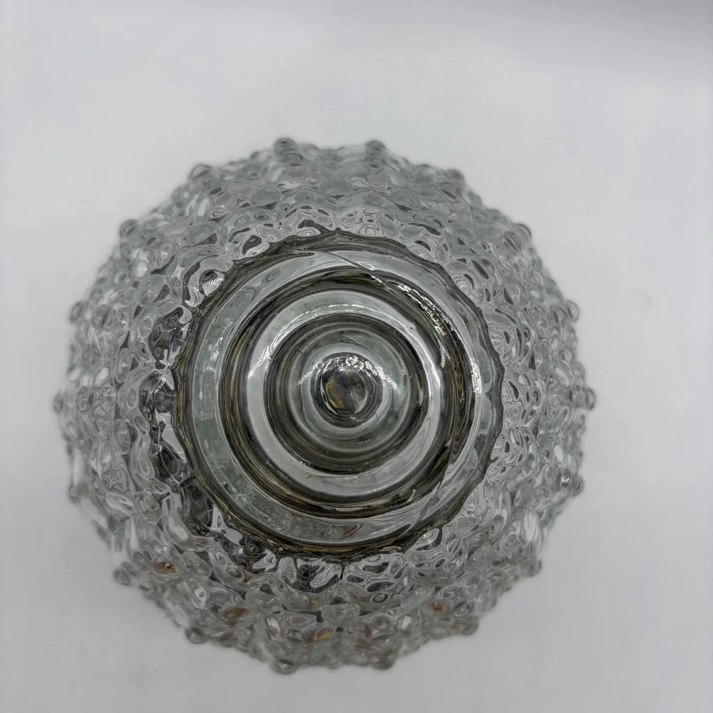 Vintage Bubble Acorn Clear Glass Ceiling Wall Light Fixture & Lamp Shade Globe